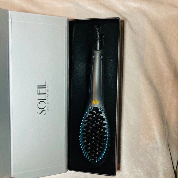 SOLEIL HAIR Heat Brush 2.0 Turquoise NIB! $350 - Picture 6 of 13